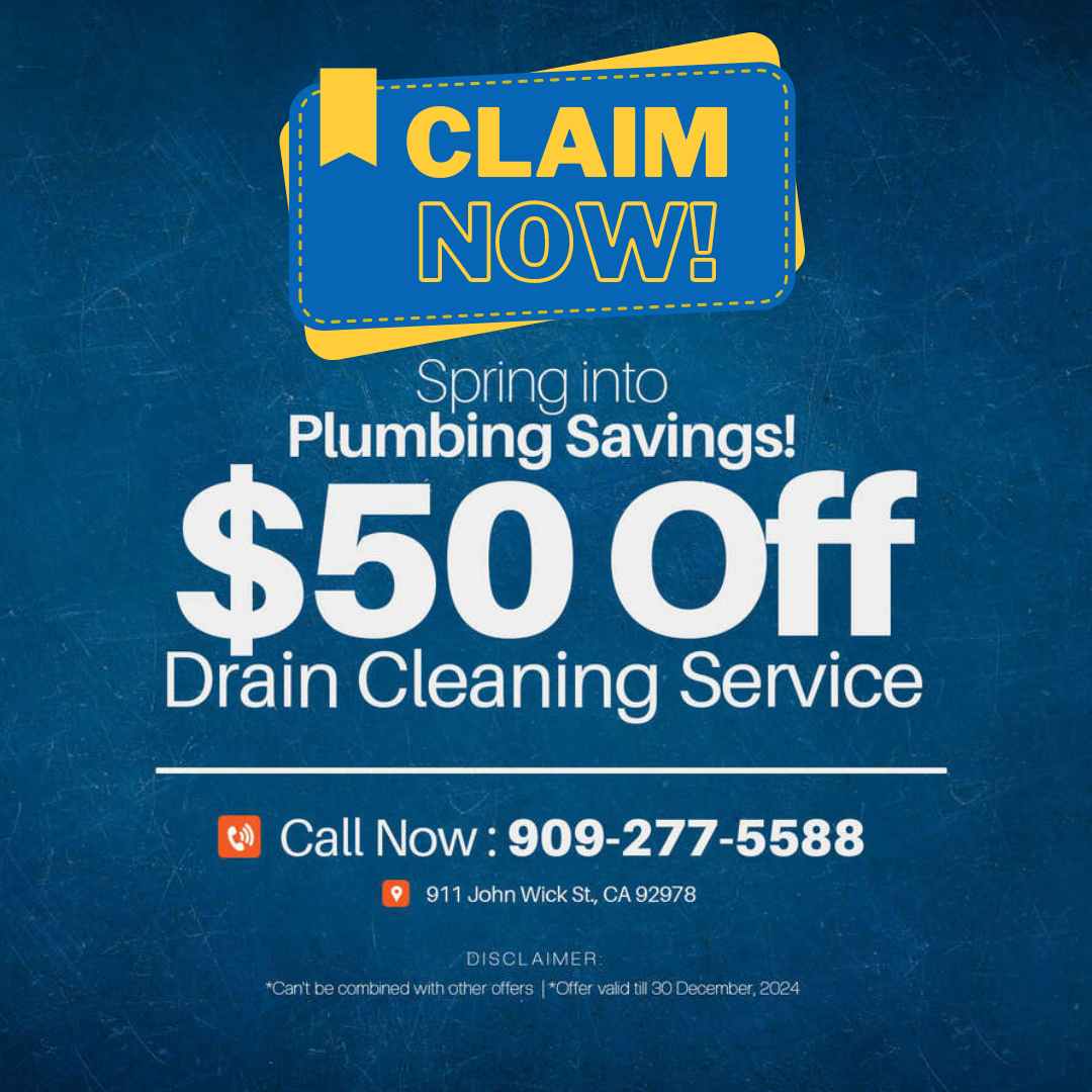 50% Off on Drain Cleaning Service