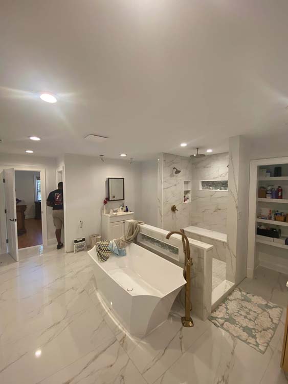 Energy-efficient residential lighting installed by an electrician in Elkton, Maryland